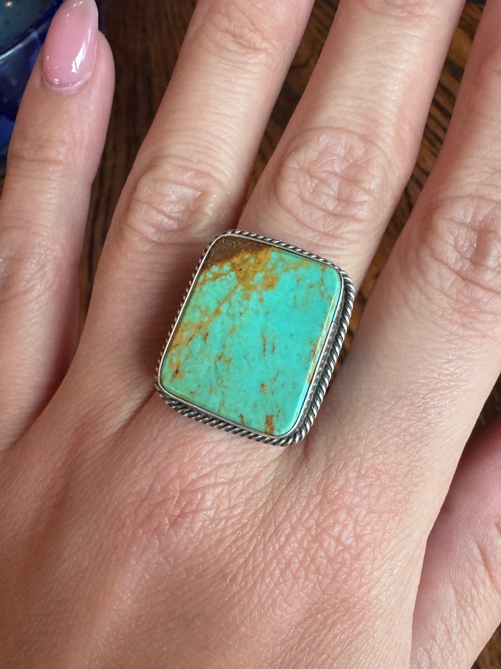 Jacquelyn Silver Royston ring adjustable